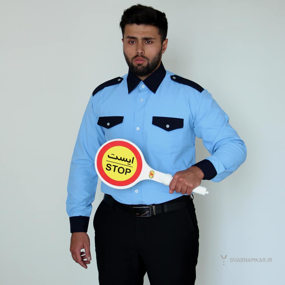 تابلو ایست آهسته دستی