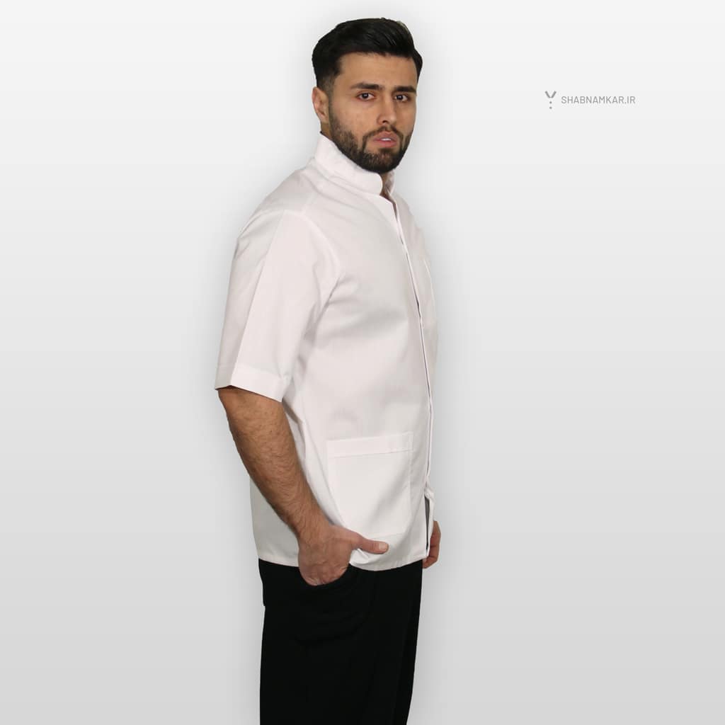 روپوش سفید مردانه رستورانی شبنم